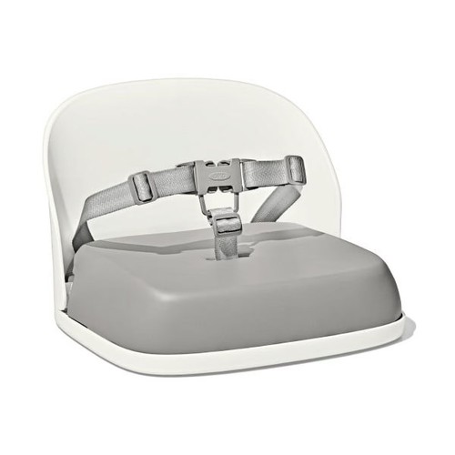 Booster seat with straps - with,