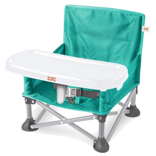Foldable teal booster seat - foldable,